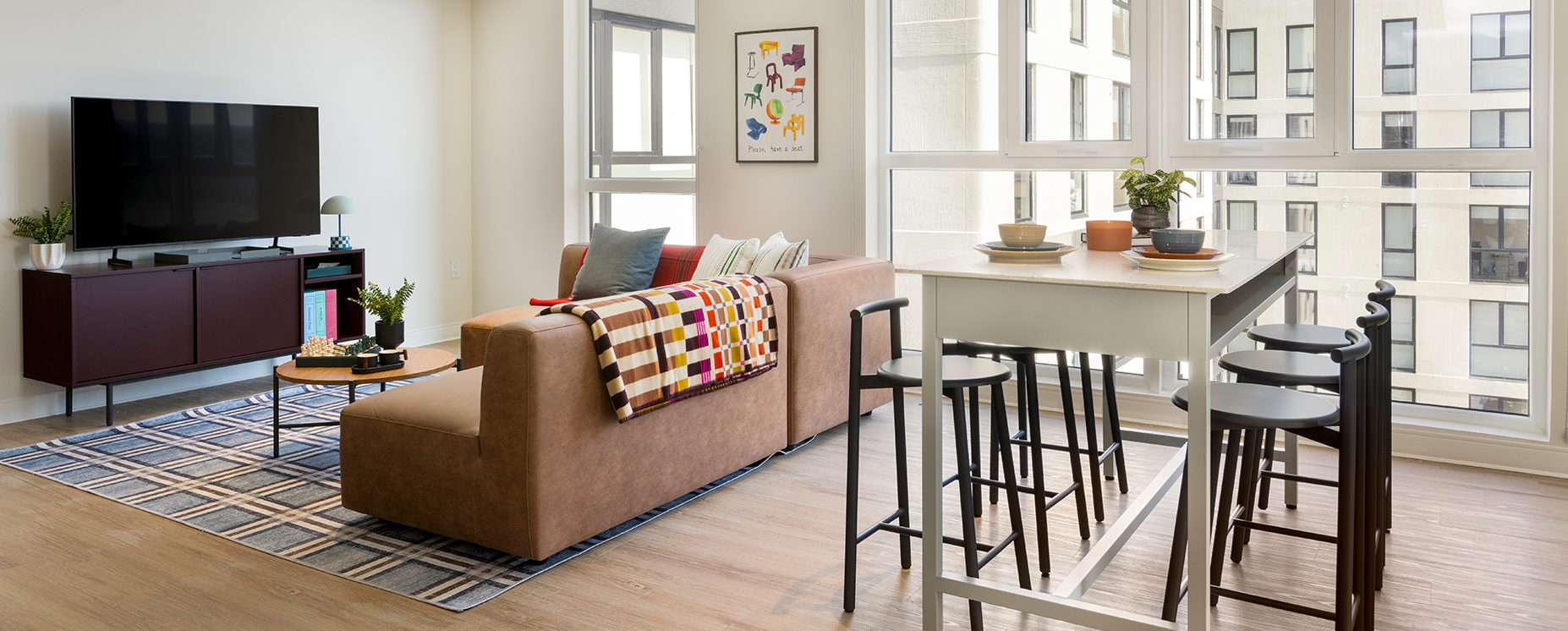 Furnished living space